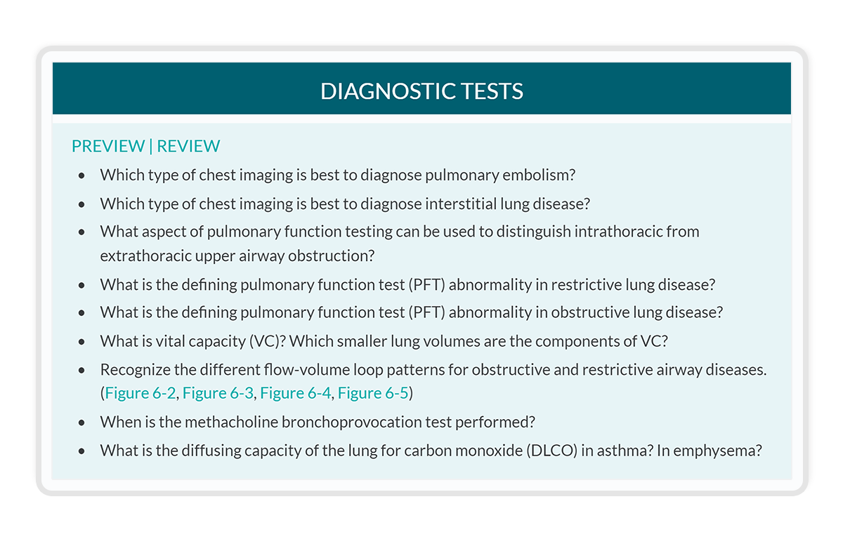 internal medicine core preview review feature