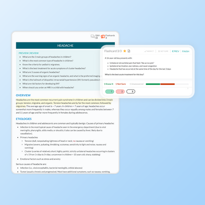 Pediatrics Study Strong Essentials