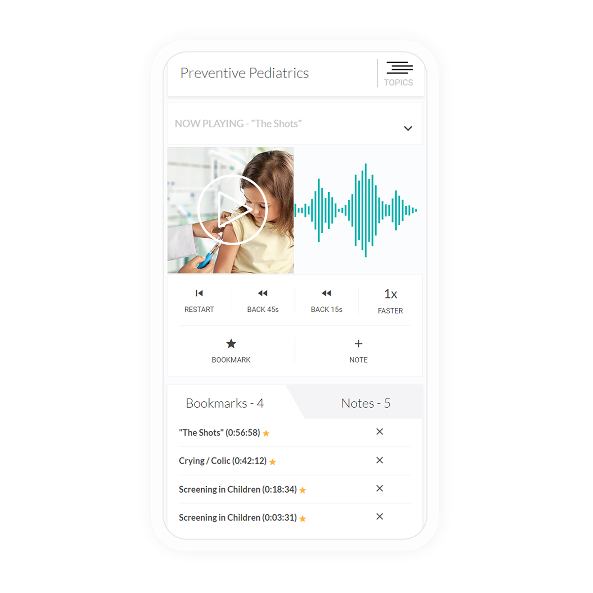NEW! Pediatrics Core Audio Pearls