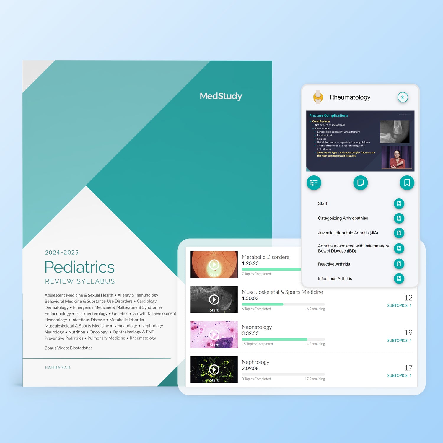 New! 2024-2025 Pediatrics Video Board Review