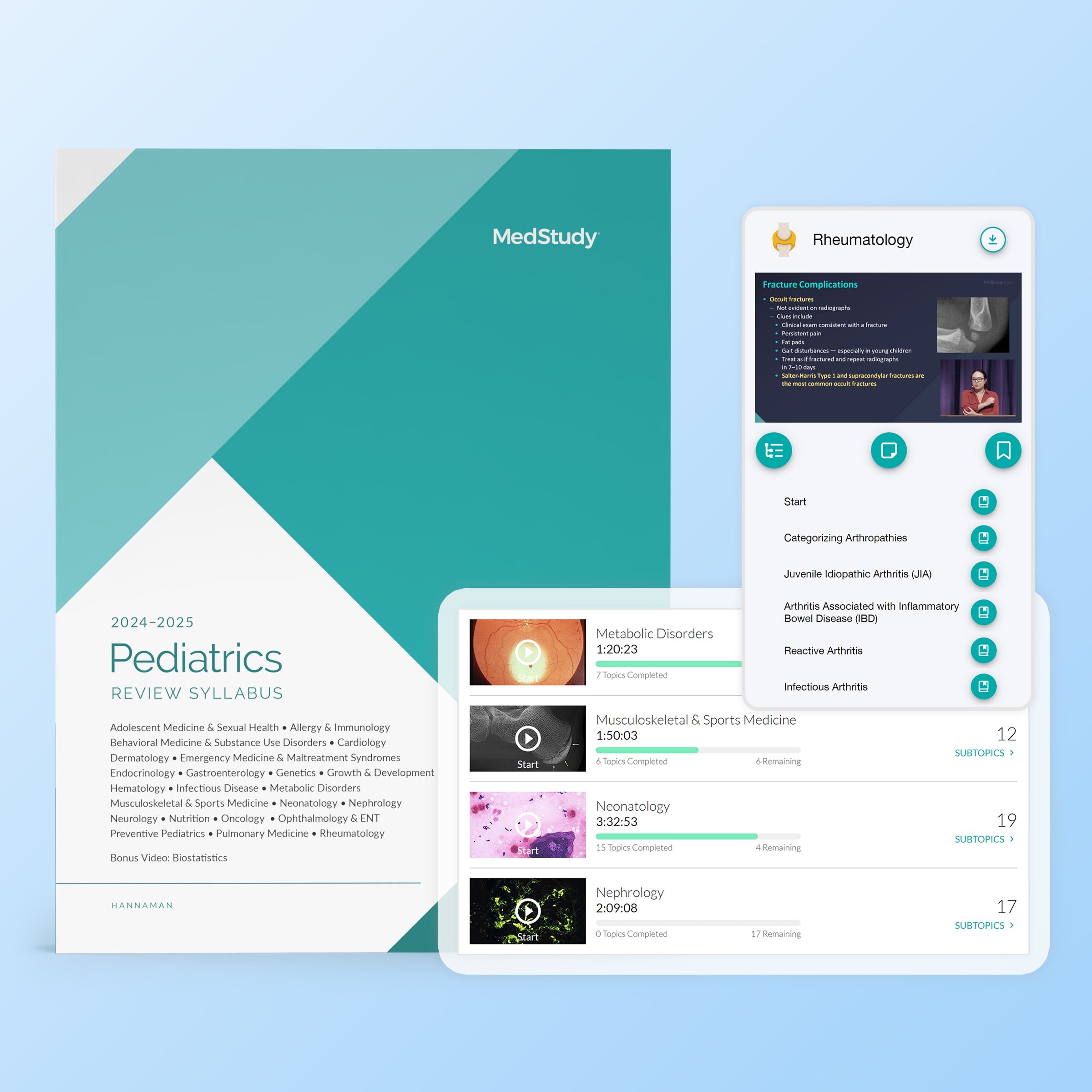 New! 2024-2025 Pediatrics Video Board Review
