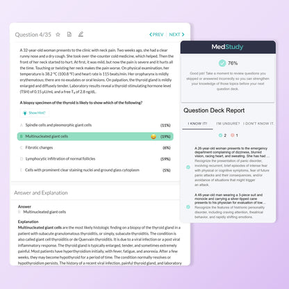 Medical Student Study Strong® System