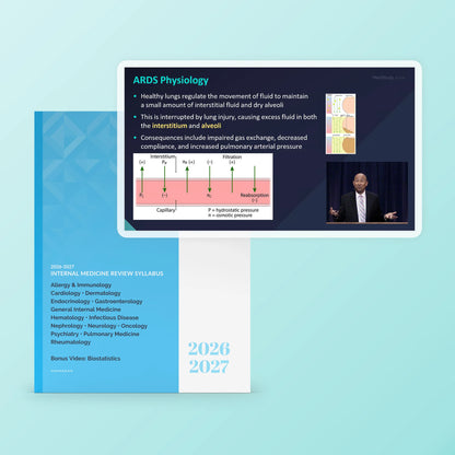2026-2027 Internal Medicine Video Board Review – video lectures with printed syllabus