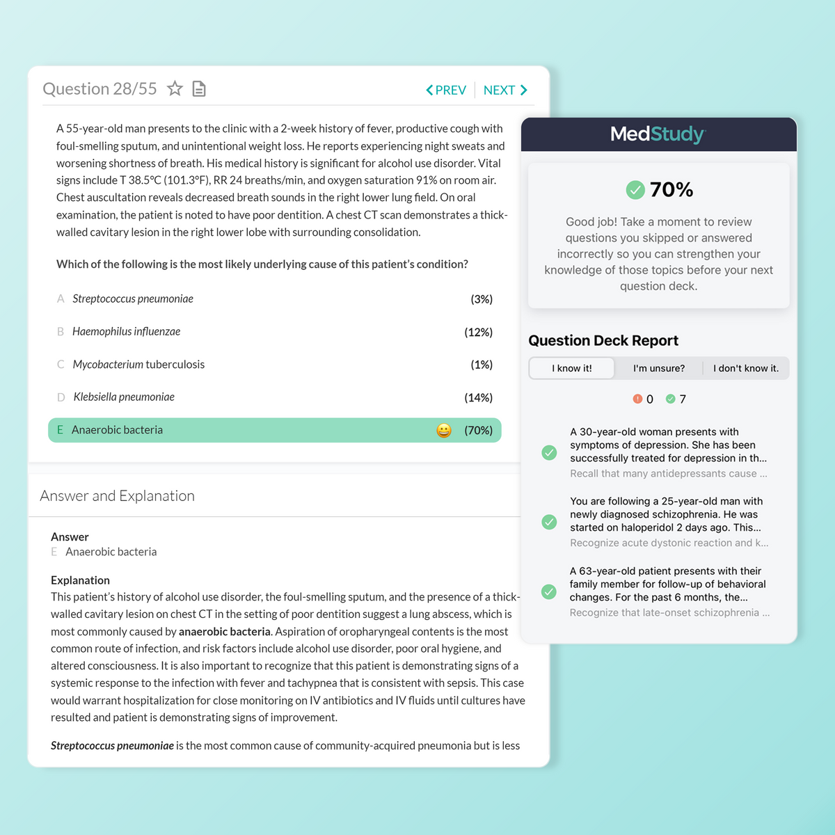 Medical Study Questions Internal Medicine Review Questions – MedStudy