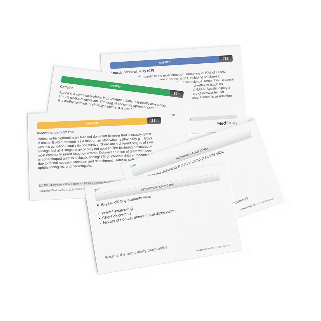 2024–2025 Pediatrics Flashcards